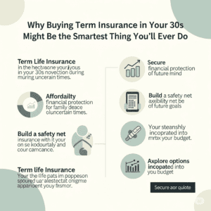Why Buying Term Insurance in Your 30s Might Be the Smartest Thing You’ll Ever Do